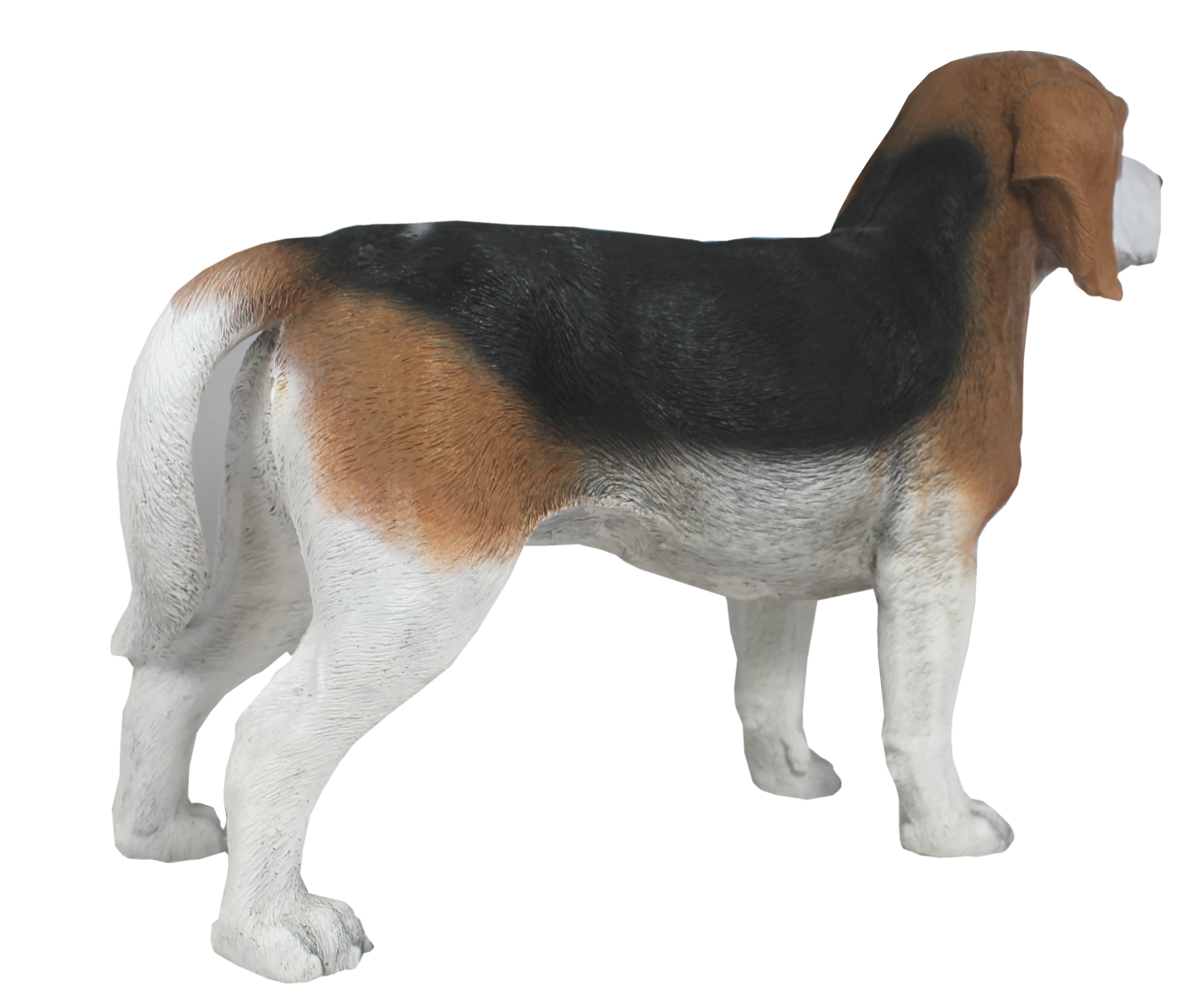 Dekofigur Hund Beagle "Butch" Tierfigur Skulptur Haushund